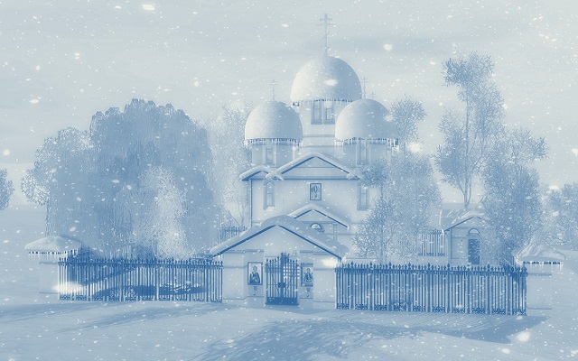 Sims Пейзажи Твинбрук. Зима at ihelensims.org.ru