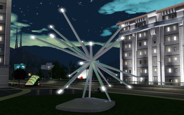 Sims Пейзажи Ночное небо Бриджпорта at ihelensims.org.ru