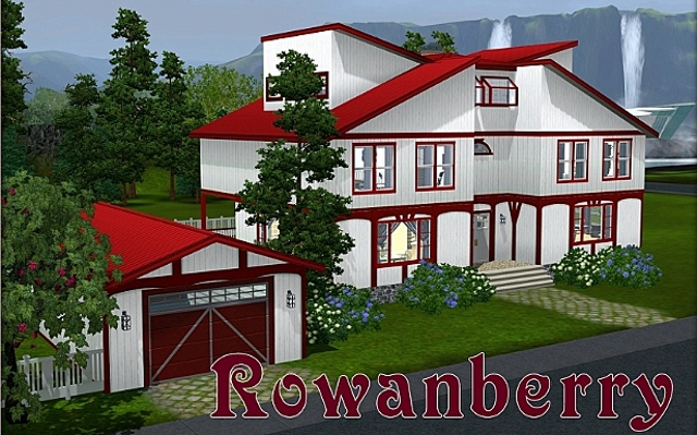 Sims 3 Residential lot Rowanberry by ihelen at ihelensims.org.ru