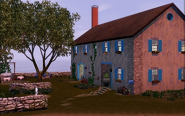 Sims 3 Residential lot Azure by ihelen at ihelensims.org.ru