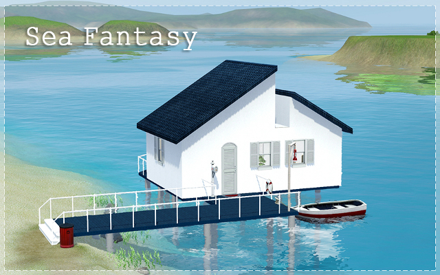 Sims 3 Residential lot Sea Fantasy by Rany Randolff at ihelensims.org.ru