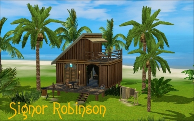 Sims 3 Residential lot Signor Robinson by ihelen at ihelensims.org.ru