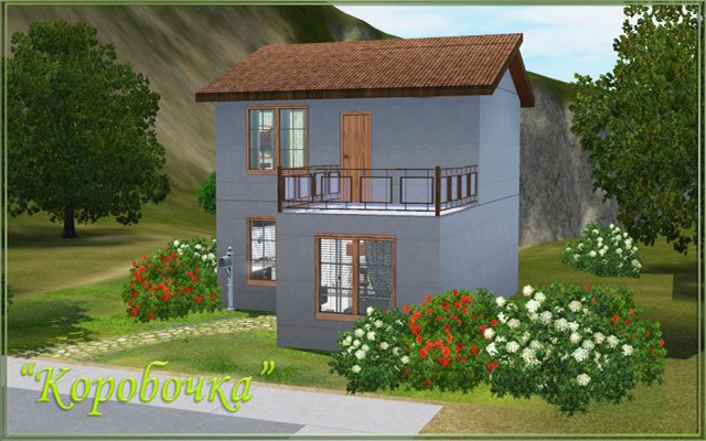 Sims 3 Residential lot Little box by fatalist at ihelensims.org.ru