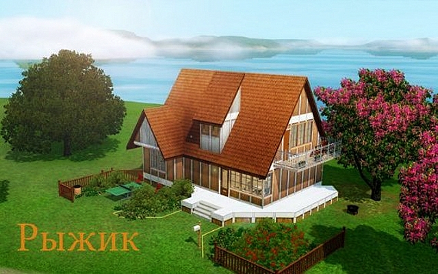 Sims 3 Residential lot Сarroty house by Alalilla at ihelensims.org.ru