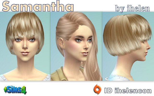 Sims 4 Sims model Samantha by ihelen at ihelensims.org.ru