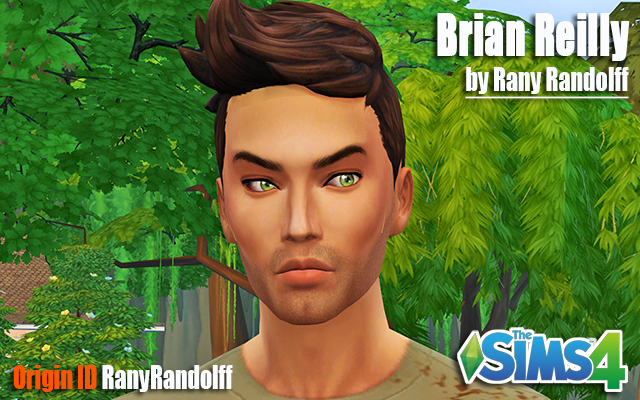Sims 4 Sims model Brian Reilly by Rany Randolff at ihelensims.org.ru