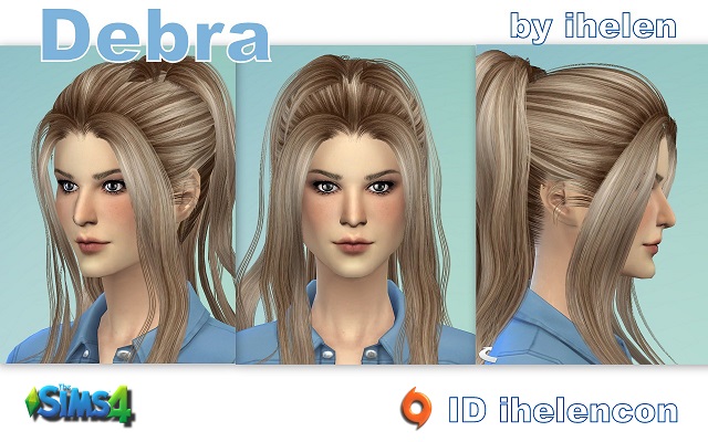 Sims 4 Sims model Debra by ihelen at ihelensims.org.ru