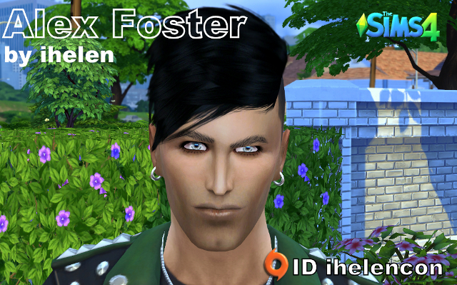 Sims 4 Sims model Alex Foster by ihelen at ihelensims.org.ru