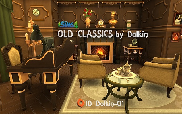 Sims 4 Rooms Old classics by Dolkin at ihelensims.org.ru