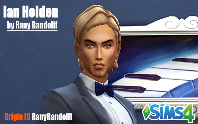 Sims 4 Sims model Ian Holden by Rany Randolff at ihelensims.org.ru