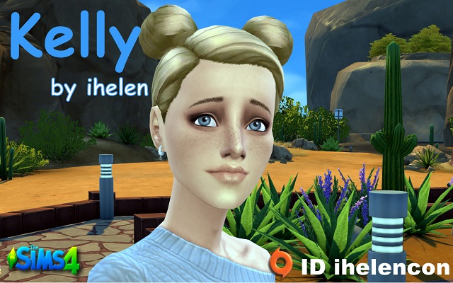 Sims 4 Sims model Kelly by ihelen at ihelensims.org.ru