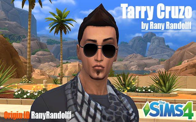 Sims 4 Sims model Tarry Cruzo by Rany Randolff at ihelensims.org.ru