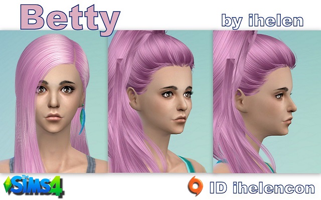 Sims 4 Sims model Betty by ihelen at ihelensims.org.ru