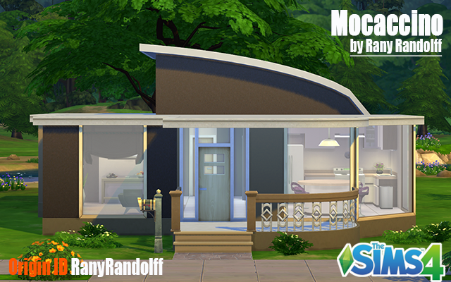 Sims 4 Residential lot Mocaccino by Rany Randolff at ihelensims.org.ru