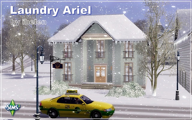 Sims 3 Community lot Laundry Ariel by ihelen at ihelensims.org.ru