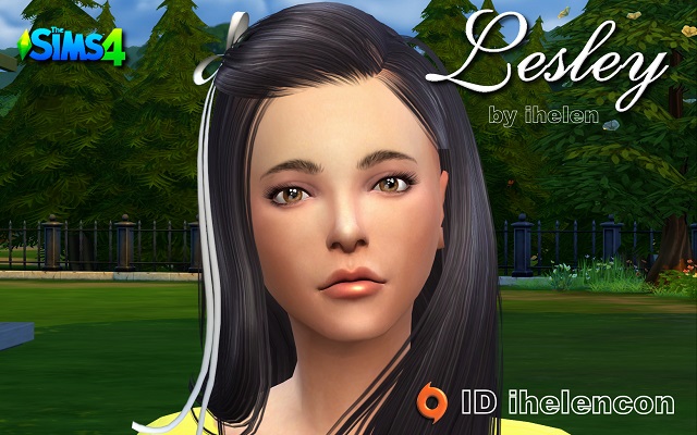 Sims 4 Sims model Lesley by ihelen at ihelensims.org.ru