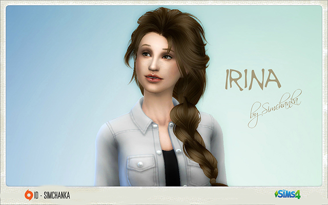 Sims 4 Sims model Irina by Simchanka at ihelensims.org.ru