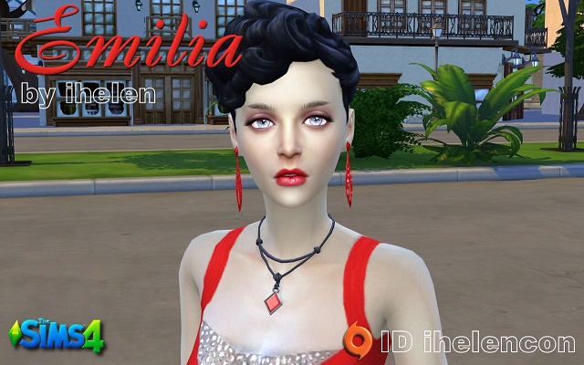 Sims 4 Sims model Emilia by ihelen at ihelensims.org.ru