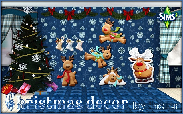 Sims 3 Decor Christmas decor(TS3) by ihelen at ihelensims.org.ru