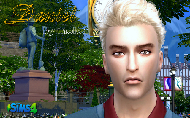 Sims 4 Sims model Daniel by ihelen at ihelensims.org.ru