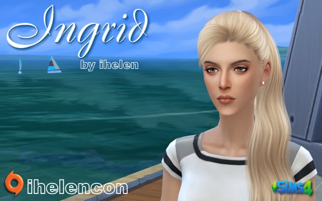 Sims 4 Sims model Ingrid by ihelen at ihelensims.org.ru