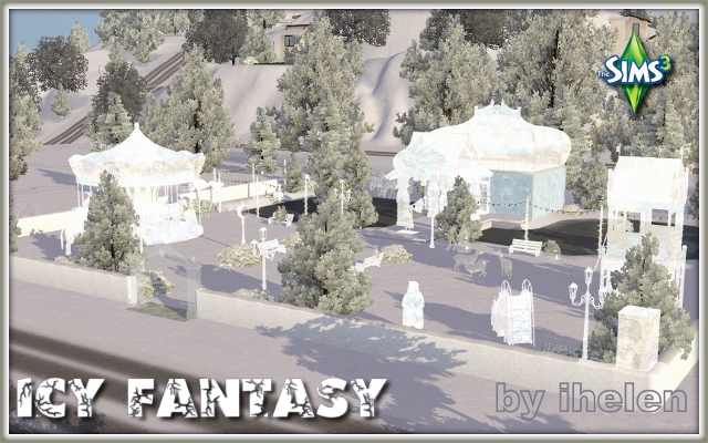 Sims 3 Community lot Icy Fantasy by ihelen at ihelensims.org.ru