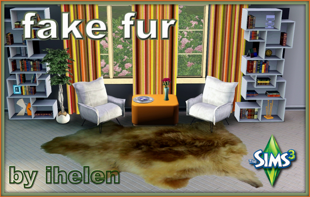 Sims 3 Decor Fake fur by ihelen at ihelensims.org.ru