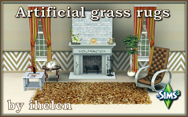 Sims 3 Decor Artificial grass by ihelen at ihelensims.org.ru